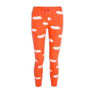 Zoe Karssen All Over Bat Print Sweatpants - Coral